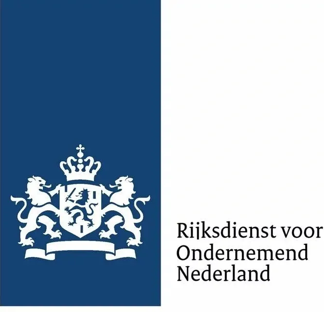 Logo van Rijksdienst voor Ondernemend Nederland (RVO)