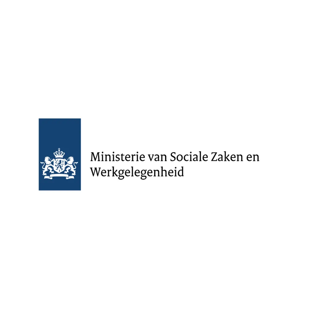 Logo van Ministerie van Sociale Zaken en Werkgelegenheid